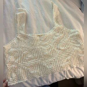 Crochet crop top